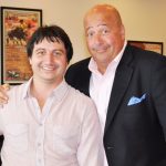 Andrew Zimmern and Francisco Perez