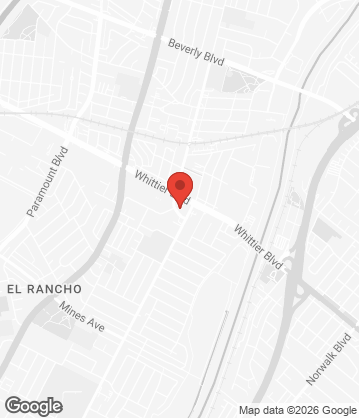 Map of Aqui Es Texcoco Pico Rivera - 9340 Whittier Blvd, Pico Rivera, CA, 90660, US